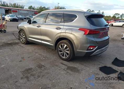 2019 Hyundai Santa Fe Sel Plus z USA, uszkodzony, nr VIN 5NMS33ADXKH050457